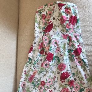 OLD NAVY strapless dress w/ matching cardigan